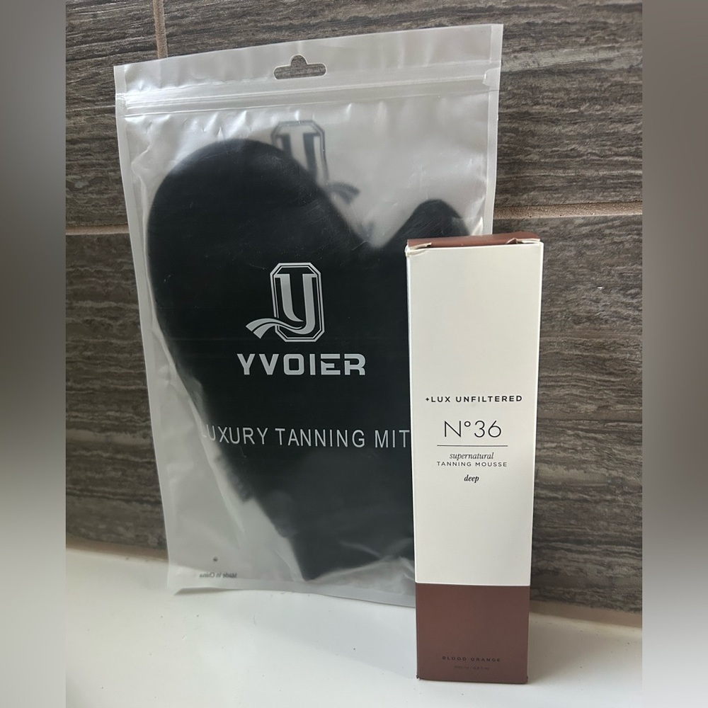 Black Luxury Tanning Mitt & N°36 Deep Tanning Mousse
